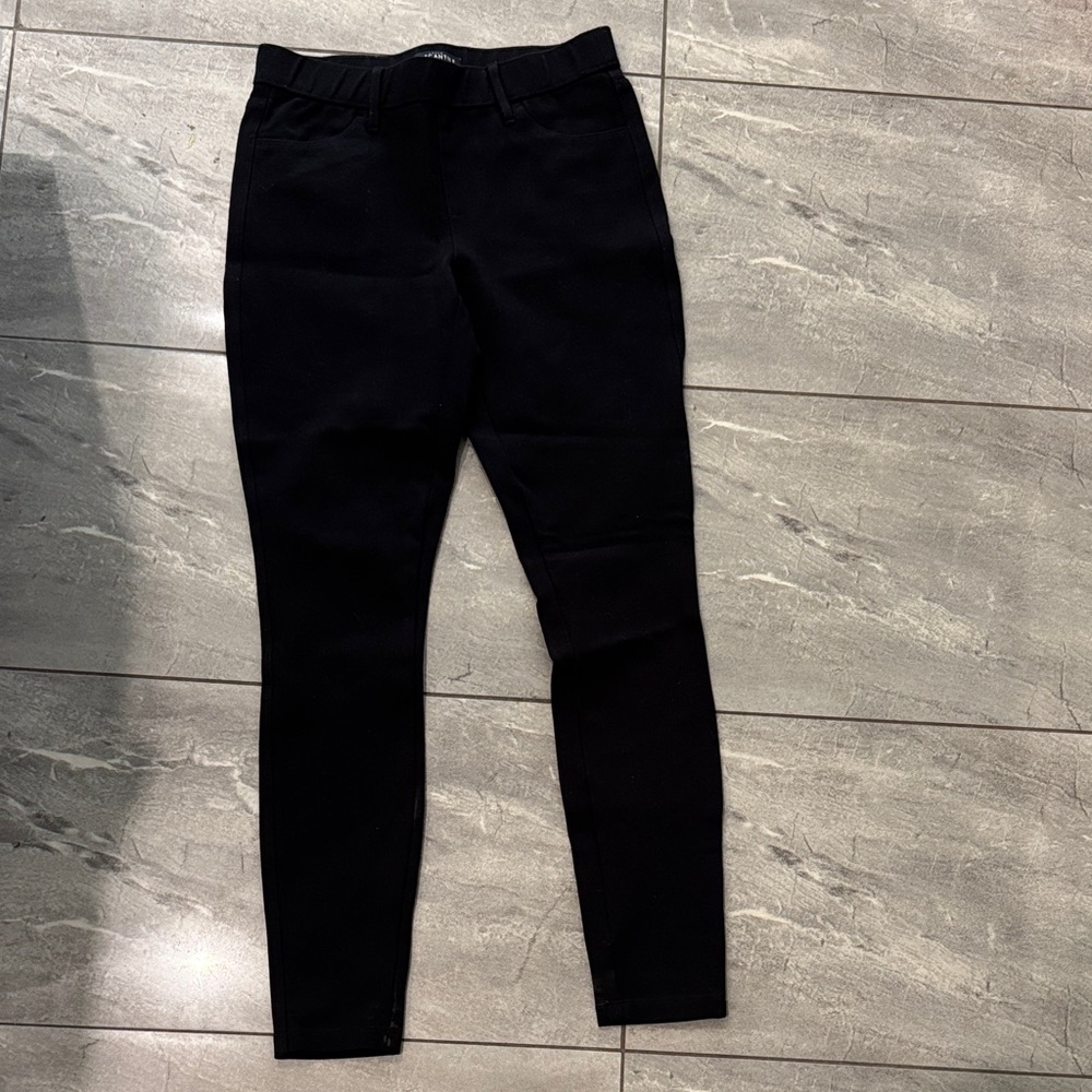 J Crew Gigi Black Skinny Pants